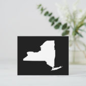 Creëer Your Own New York Moving Announge Briefkaart (Staand voorkant)