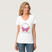 Creëer Your Own Nice en Forever Young T-shirt (Voorkant volledig)