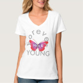 Creëer Your Own Nice en Forever Young T-shirt (Voorkant)