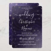 Creëer Your Own - Night Sky Swirl Kaart (Voorkant / Achterkant)