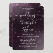 Creëer Your Own - Night Sky Swirl Kaart (Voorkant / Achterkant)