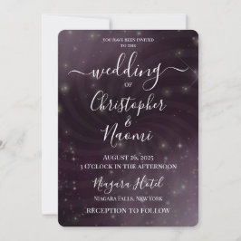 Creëer Your Own - Night Sky Swirl Kaart