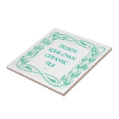 Creëer Your Own Nouveau Garden Tile Tegeltje (Zijkant)