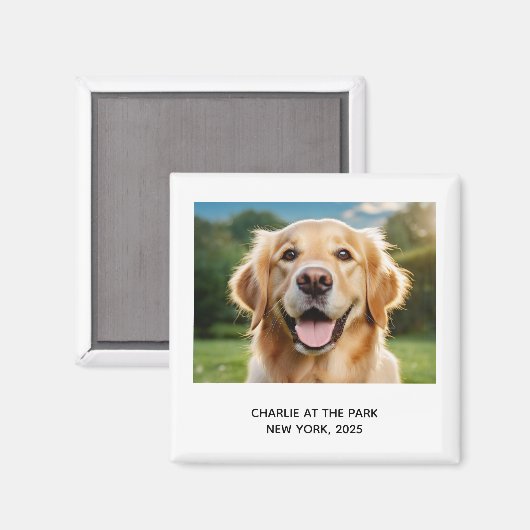 Creëer Your Own Photo Magnet (Voorkant / Achterkant)