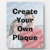 Creëer Your Own Photo Plaque Fotoplaat (Voorkant)