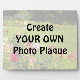 Creëer Your Own Photo Plaque Fotoplaat