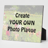 Creëer Your Own Photo Plaque Fotoplaat (Zijkant)