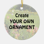 Creëer Your Own Photo Plaque Keramisch Ornament (Voorkant)