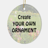 Creëer Your Own Photo Plaque Keramisch Ornament (Links)