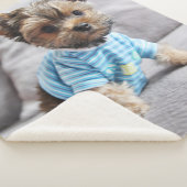 Creëer Your Own Photo Sherpa Blanket Deken (3/4)
