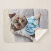 Creëer Your Own Photo Sherpa Blanket Deken (Voorkant (horizontaal))