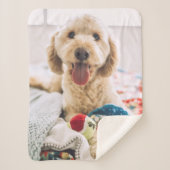 Creëer Your Own Photo Sherpa Blanket Sherpa Deken (Voorkant)