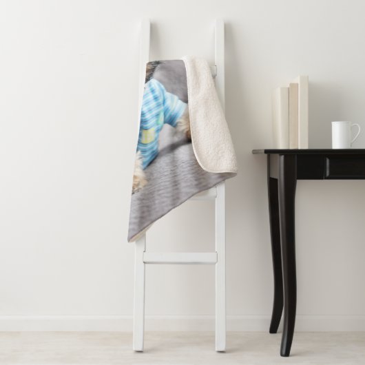 Creëer Your Own Photo Sherpa Blanket Sherpa Deken (In situ)