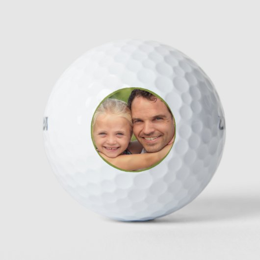 Creëer Your Own Photo Tamplate Golfballen (Voorkant)