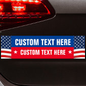 Creëer Your Own President Verkiezingen 2024 Bumpersticker