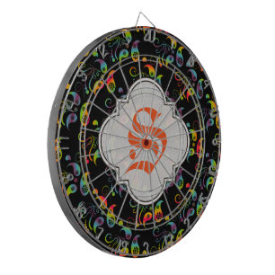 Creëer Your Own Rainbow Paisley Dartbord