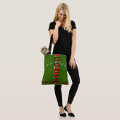 Creëer Your Own RGB Red Green Kenya Pamoja Tote Bag (Op model)