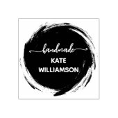 Creëer Your Own Round Handmade by Business Rubberstempel (Afrduk)