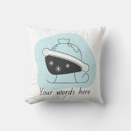 Creëer Your Own Santa's Sleigh Bag Kerst Kussen