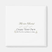 Creëer Your Own Save the Date Magnets Magneet (Voorkant)