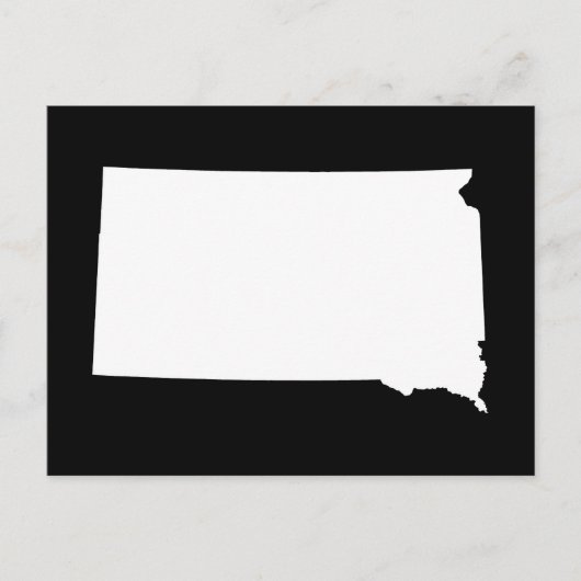 Creëer Your Own South Dakota Moving Notice Briefkaart (Voorkant)