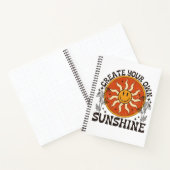 Creëer Your Own Sunshine Journal Notitieboek (Binnen)
