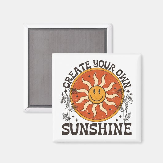 Creëer Your Own Sunshine Magneet (Voorkant / Achterkant)