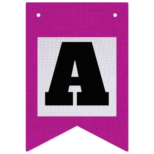 Creëer Your Own Swallowtail Pennant Banner (Tweede vlag)