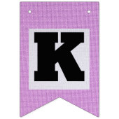 Creëer Your Own Swallowtail Pennant Banner (Derde vlag)