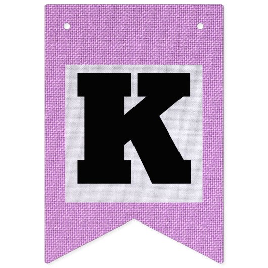 Creëer Your Own Swallowtail Pennant Banner (Derde vlag)