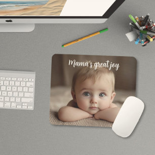 Creëer Your Own Sweet Baby / Kind Foto Mousepad Muismat