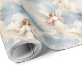 Creëer Your Own Sweet Romantic  Angels Cadeaupapier