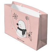 Creëer Your Own Sweet Turtle Dove Kerstmis Groot Cadeauzakje (Achterkant Gekanteld)