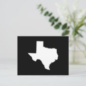 Creëer Your Own Texas Moving Announement Briefkaart (Staand voorkant)