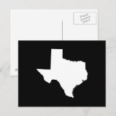 Creëer Your Own Texas Moving Announement Briefkaart (Voorkant / Achterkant)