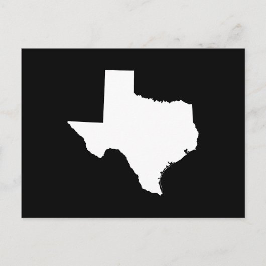 Creëer Your Own Texas Moving Announement Briefkaart (Voorkant)