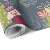 Creëer Your Own Tin Soldier Blue Cadeaupapier (Rol Hoek)