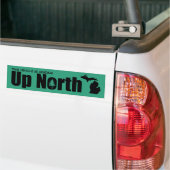 Creëer Your Own Up North Michigan Bumpersticker (Op Truck)