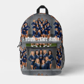 "creëer your own" uw afbeelding hier cheerleading bedrukte rugzak (Voorkant)