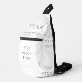 "creëer Your Own" Uw afbeelding Hier Teen Gedrukt Sling Bag (Rechterhoek)
