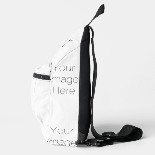 "creëer Your Own" Uw afbeelding Hier Teen Gedrukt  Sling Bag (Rechts)