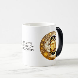 Creëer Your Own Victoriaanse Steampunk Sun & Moon Magische Mok