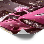 Creëer Your Own Vision Board Manifestatie 2025 Poster (Hoek)