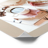 Creëer Your Own Vision Board Manifesteren 2025 Poster (Hoek)