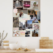 Creëer Your Own Vision Board Manifesteren 2025 Poster (Keuken)