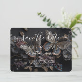 Creëer Your Own -  vlinders Save The Date (Staand voorkant)