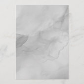 Creëer Your Own - Waterverf Achtergrond Menu (Achterkant)