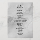 Creëer Your Own - Waterverf Achtergrond Menu (Voorkant)
