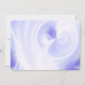 Creëer Your Own - Wit licht wervelt Save The Date (Achterkant)