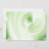 Creëer Your Own - Wit licht wervelt Save The Date (Achterkant)